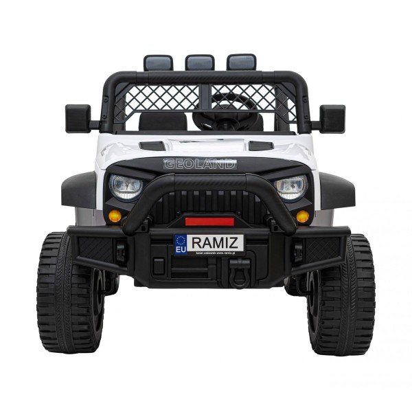 Джип на акумуляторі двомісний 4х2 Geoland Power, білий
