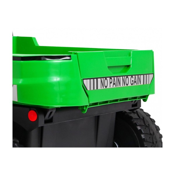 Джип на акумулятор 4x6 шестиколісний двомісний Ramiz Farmer Truck, синій