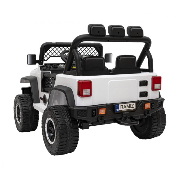 Джип на акумуляторі двомісний 4х2 Geoland Power, білий