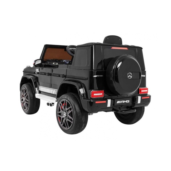 Джип на акумуляторі Mercedes AMG G63, лакований, чорний