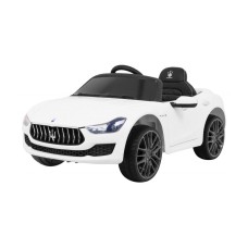 Автомобіль на акумуляторі Maserati Ghibli, білий
