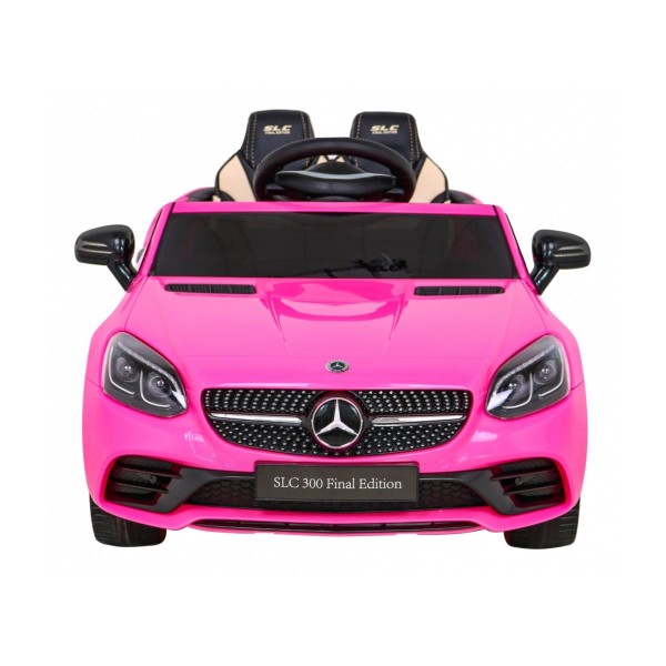 Автомобіль на акумуляторі Mercedes Benz SLC300, рожевий