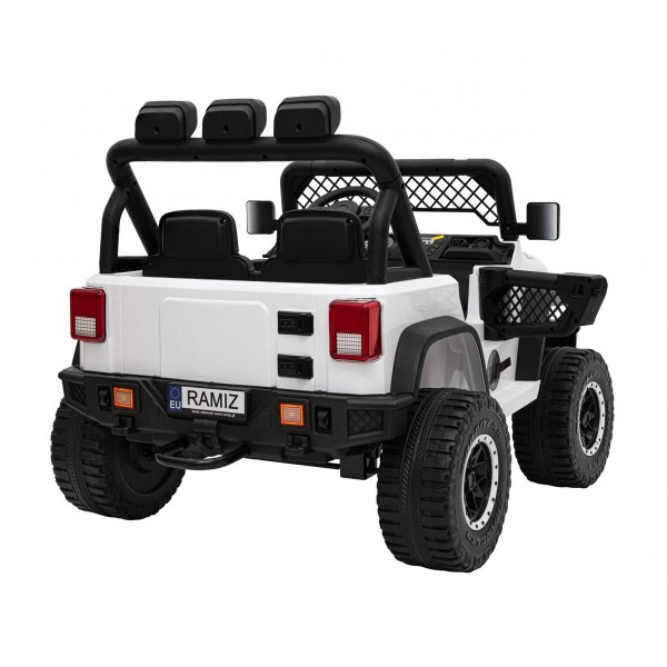 Джип на акумуляторі двомісний 4х2 Geoland Power, білий