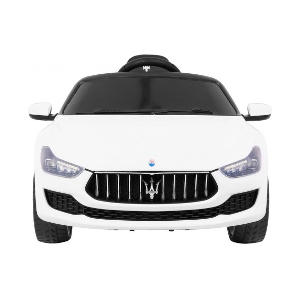 Автомобіль на акумуляторі Maserati Ghibli, білий