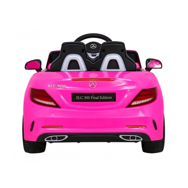 Автомобіль на акумуляторі Mercedes Benz SLC300, рожевий