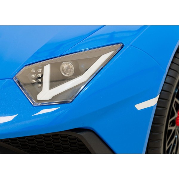 Автомобіль на акумуляторі двомісний Lamborghini Aventador SV, блакитний