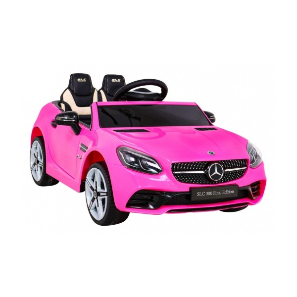 Автомобіль на акумуляторі Mercedes Benz SLC300, рожевий