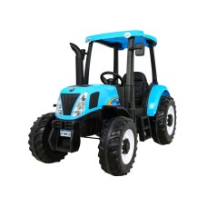 Трактор на акумуляторі New Holland T7, блакитний