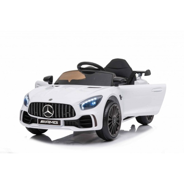 Автомобіль на акумуляторі Mercedes GT-R AMG, білий