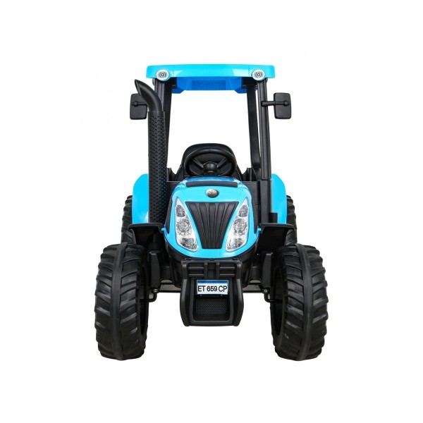 Трактор на акумуляторі New Holland T7, блакитний