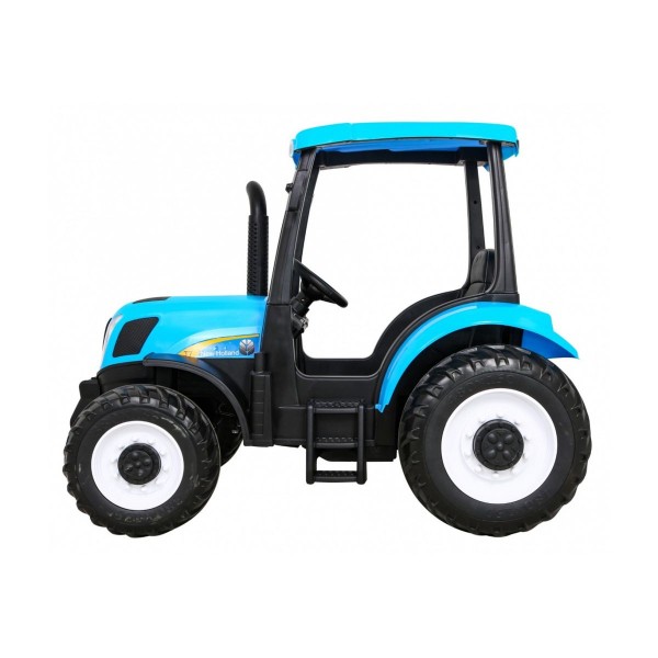 Трактор на акумуляторі New Holland T7, блакитний