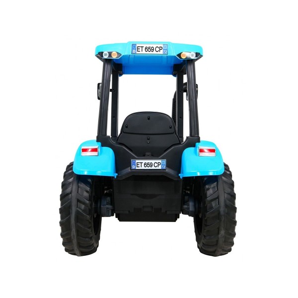 Трактор на акумуляторі New Holland T7, блакитний