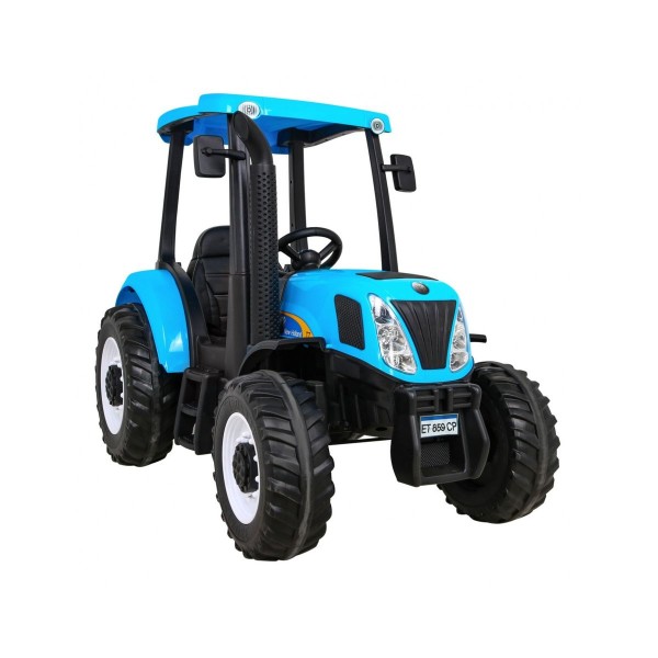 Трактор на акумуляторі New Holland T7, блакитний