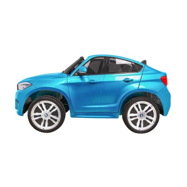 Автомобіль на акумуляторі BMW X6M XXL, лакований, блакитний