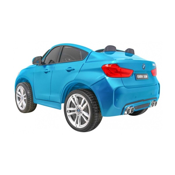 Автомобіль на акумуляторі BMW X6M XXL, лакований, блакитний