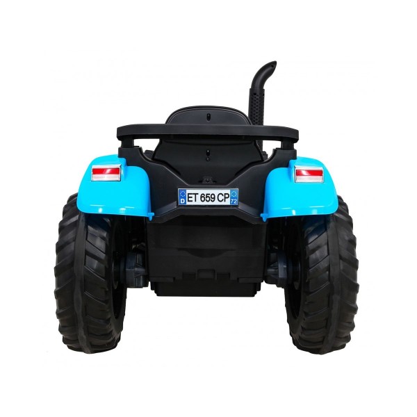 Трактор на акумуляторі New Holland T7, блакитний
