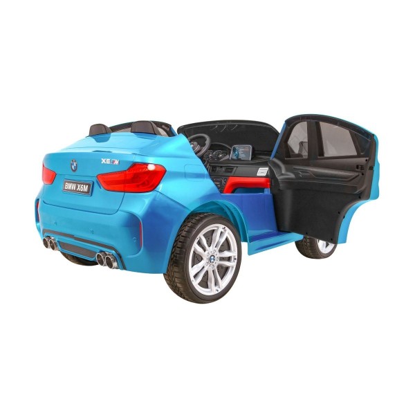 Автомобіль на акумуляторі BMW X6M XXL, лакований, блакитний