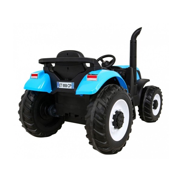 Трактор на акумуляторі New Holland T7, блакитний