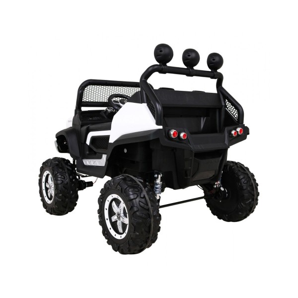 Джип на акумуляторі 4x4 Mercedes Benz Unimog, білий