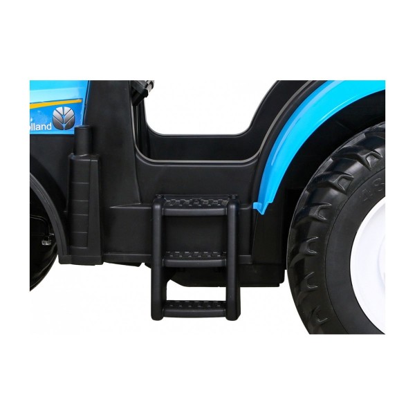 Трактор на акумуляторі New Holland T7, блакитний