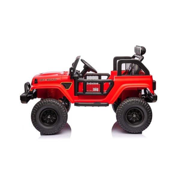 Джип на акумуляторі 4x4 OFF-ROAD 3.0, червоний