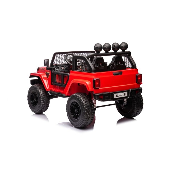 Джип на акумуляторі 4x4 OFF-ROAD 3.0, червоний