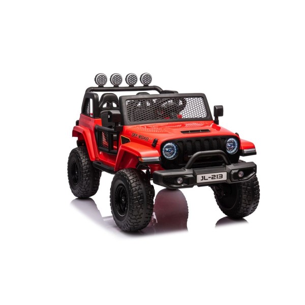 Джип на акумуляторі 4x4 OFF-ROAD 3.0, червоний