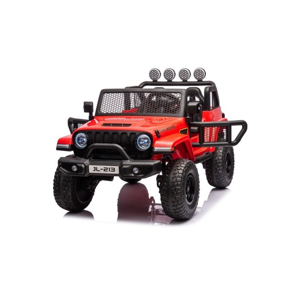 Джип на акумуляторі 4x4 OFF-ROAD 3.0, червоний