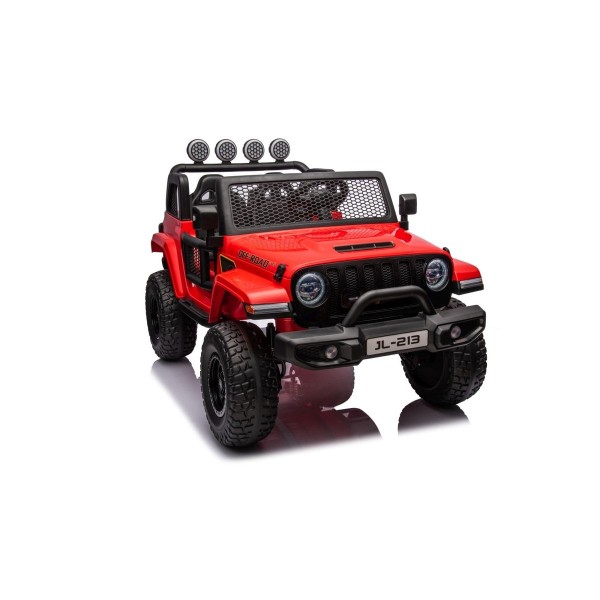 Джип на акумуляторі 4x4 OFF-ROAD 3.0, червоний