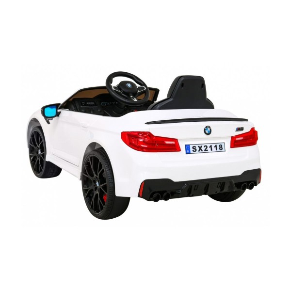 Автомобіль на акумулятор BMW M5 Drift, білий