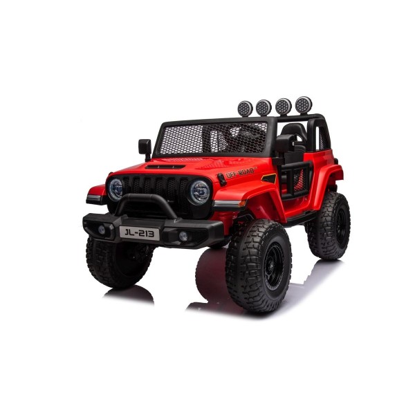 Джип на акумуляторі 4x4 OFF-ROAD 3.0, червоний