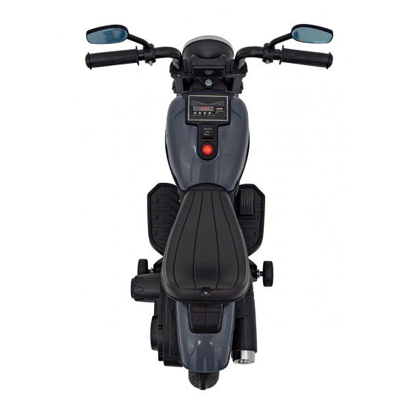 Мотоцикл на акумуляторі Chopper FASTER, сірий