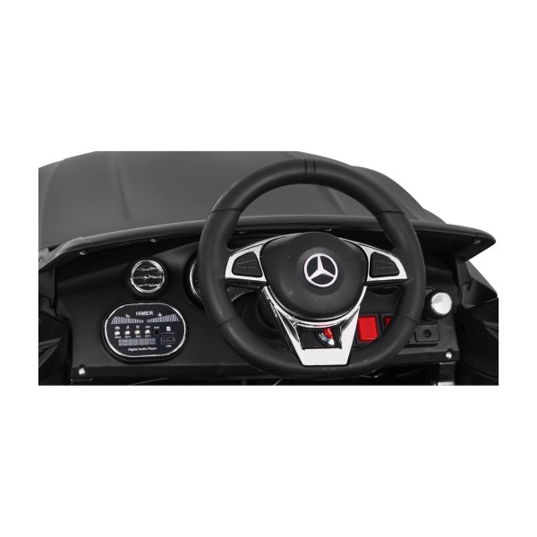 Автомобіль на акумуляторі Mercedes Benz C63 AMG, чорний
