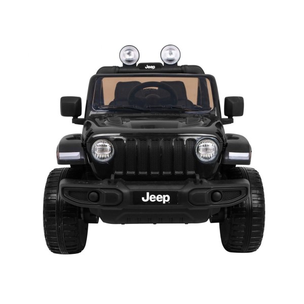 Джип на акумуляторі 4x4 Jeep Wrangler Rubicon, чорний