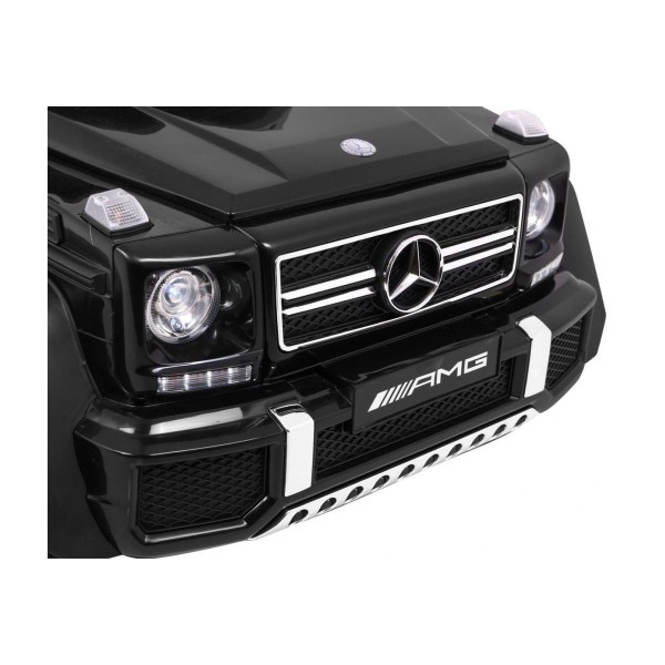 Джип на акумуляторі 6x6 шестиколісний Mercedes G63, чорний