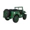 Джип на акумулятор військовий 4x4 3-місний Ramiz Retro Strong, синій