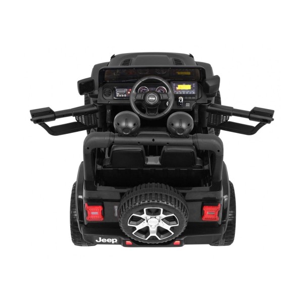 Джип на акумуляторі 4x4 Jeep Wrangler Rubicon, чорний