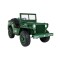 Джип на акумулятор військовий 4x4 3-місний Ramiz Retro Strong, синій