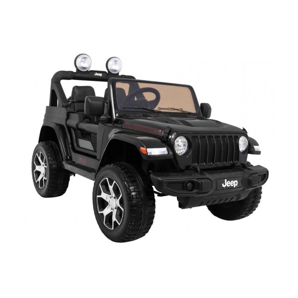 Джип на акумуляторі 4x4 Jeep Wrangler Rubicon, чорний