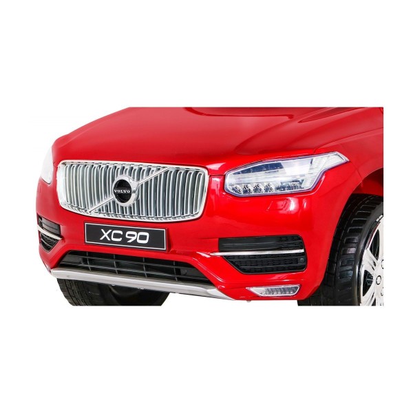 Джип на акумуляторі Volvo XC90, лакований, червоний