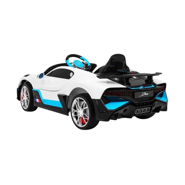 Автомобіль на акумуляторі Bugatti Divo, білий