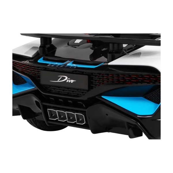 Автомобіль на акумуляторі Bugatti Divo, білий