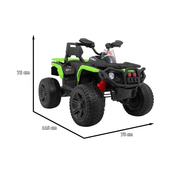 Квадроцикл на акумулятор Ramiz Quad Maverick 4x4, синій