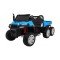 Джип на акумулятор 4x6 шестиколісний двомісний Ramiz Farmer Truck, блакитний
