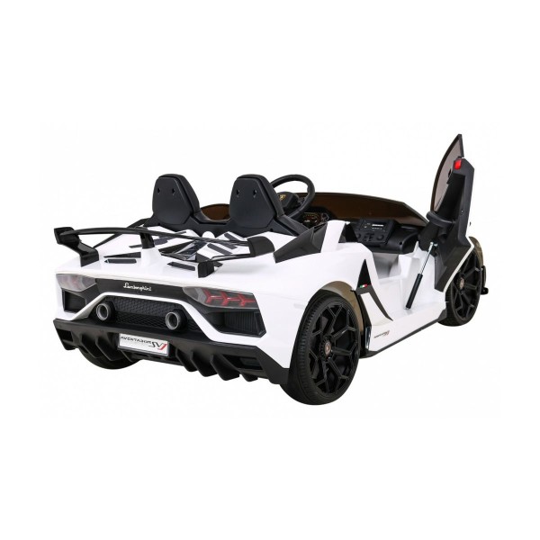 Автомобіль на акумуляторі для дріфту двомісний Lamborghini SVJ DRIFT, білий