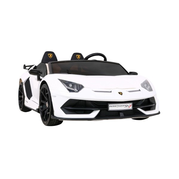 Автомобіль на акумуляторі для дріфту двомісний Lamborghini SVJ DRIFT, білий