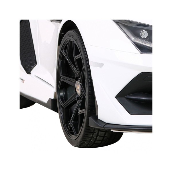 Автомобіль на акумуляторі для дріфту двомісний Lamborghini SVJ DRIFT, білий