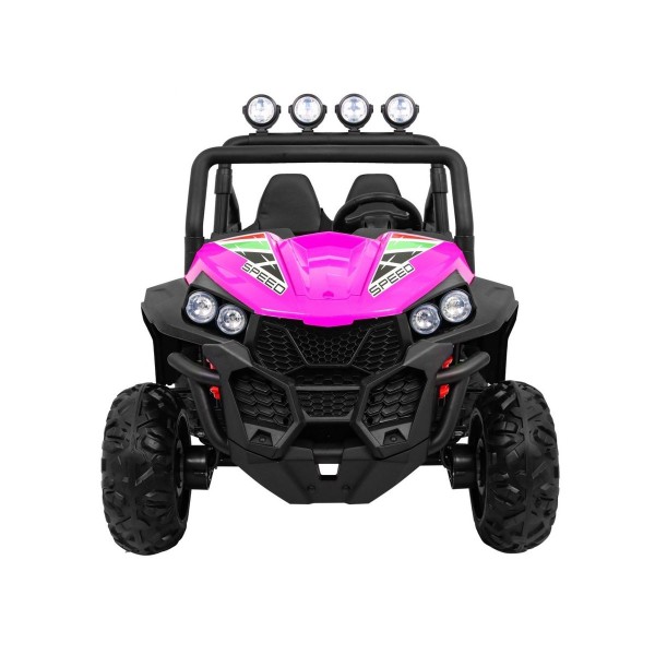 Двомісний баггі 4x4 на акумулятор Ramiz Grand Buggy Lift, рожевий