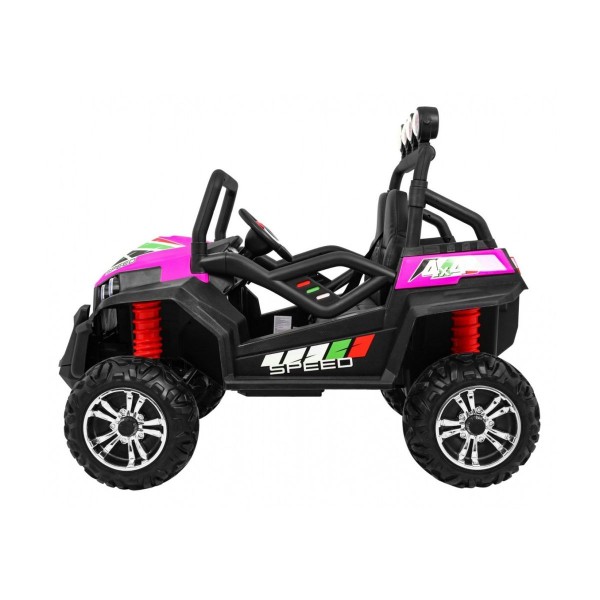 Двомісний баггі 4x4 на акумулятор Ramiz Grand Buggy Lift, рожевий