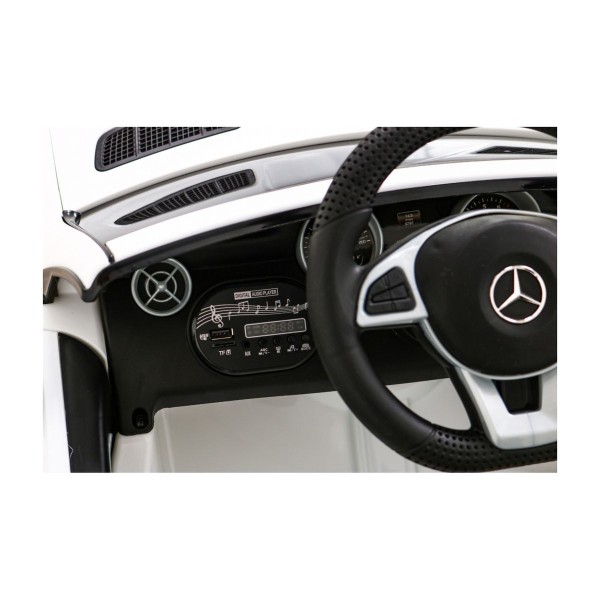 Автомобіль на акумуляторі Mercedes Benz SLC300, білий